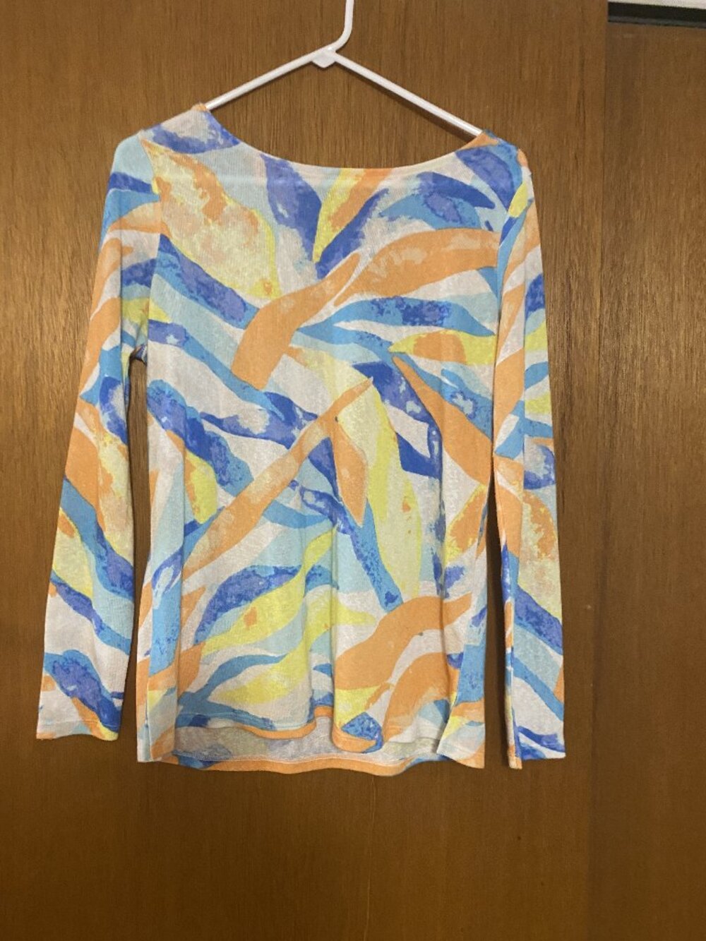 Belle By Kim Gravel Slub Knit Top - Size Small